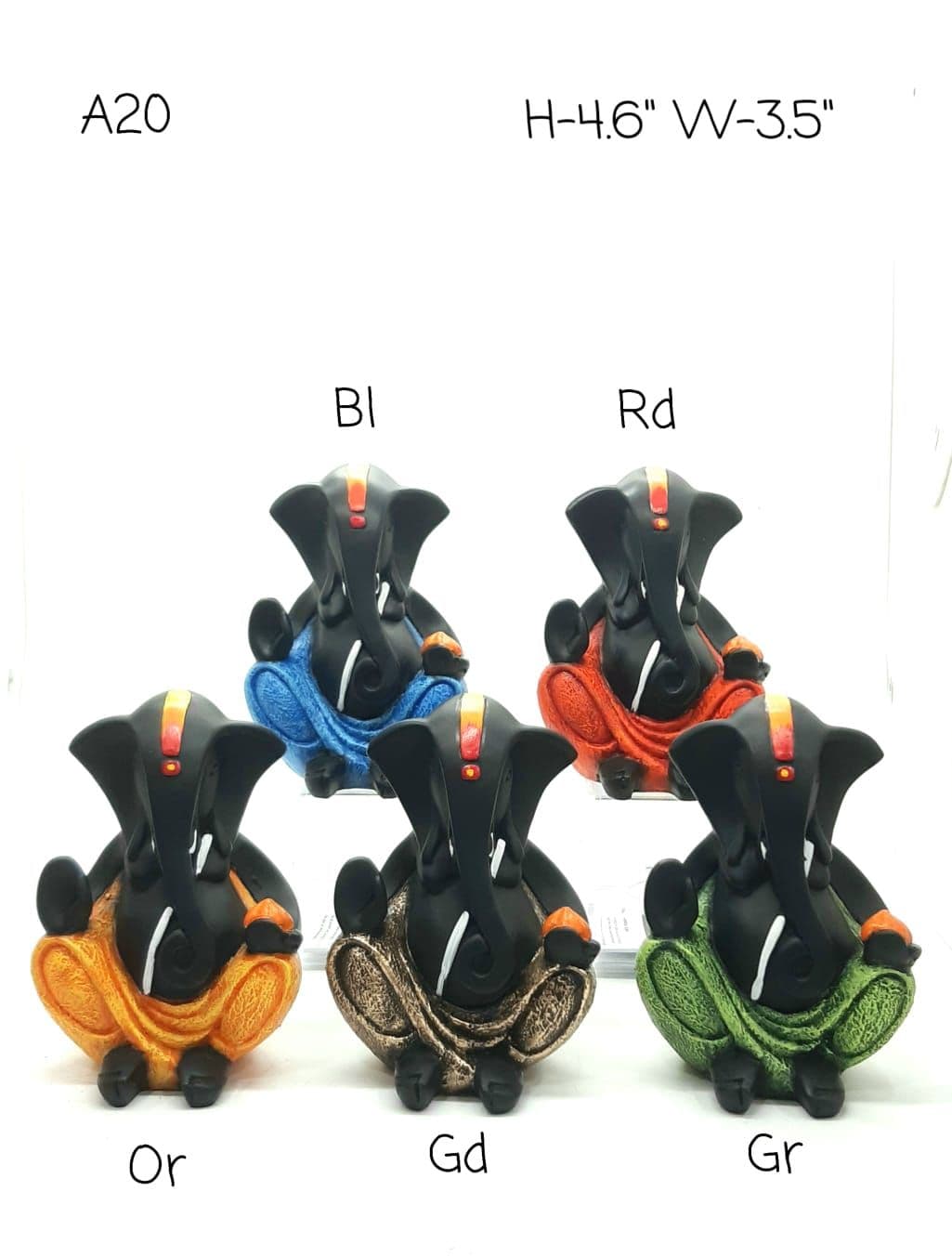 A 20(Blk Ganesh4.5")