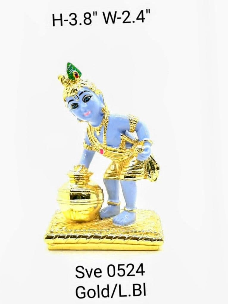 SVE0524 Blue Gold Krishna - Image 3