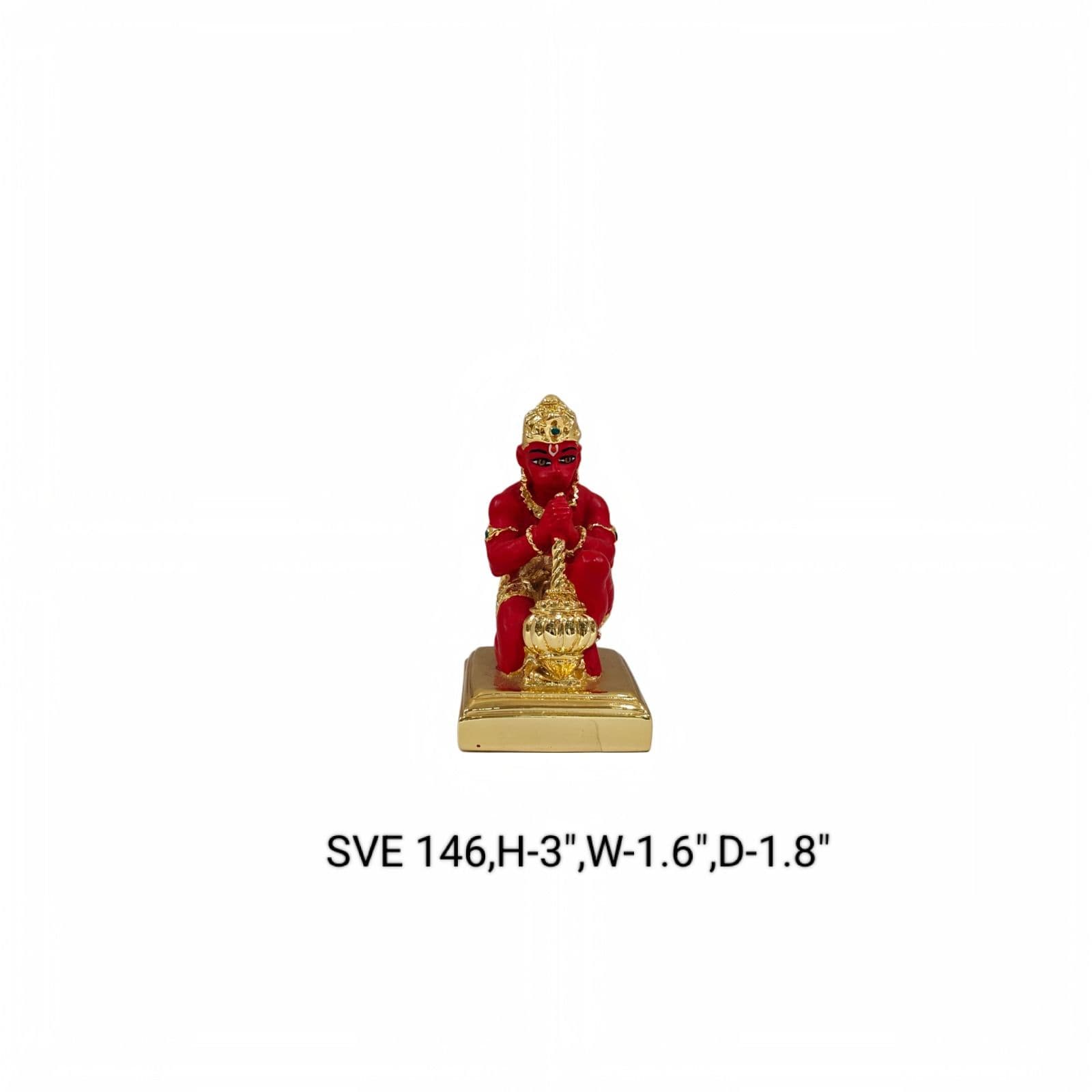 Sve146 Hanuman Red Gold