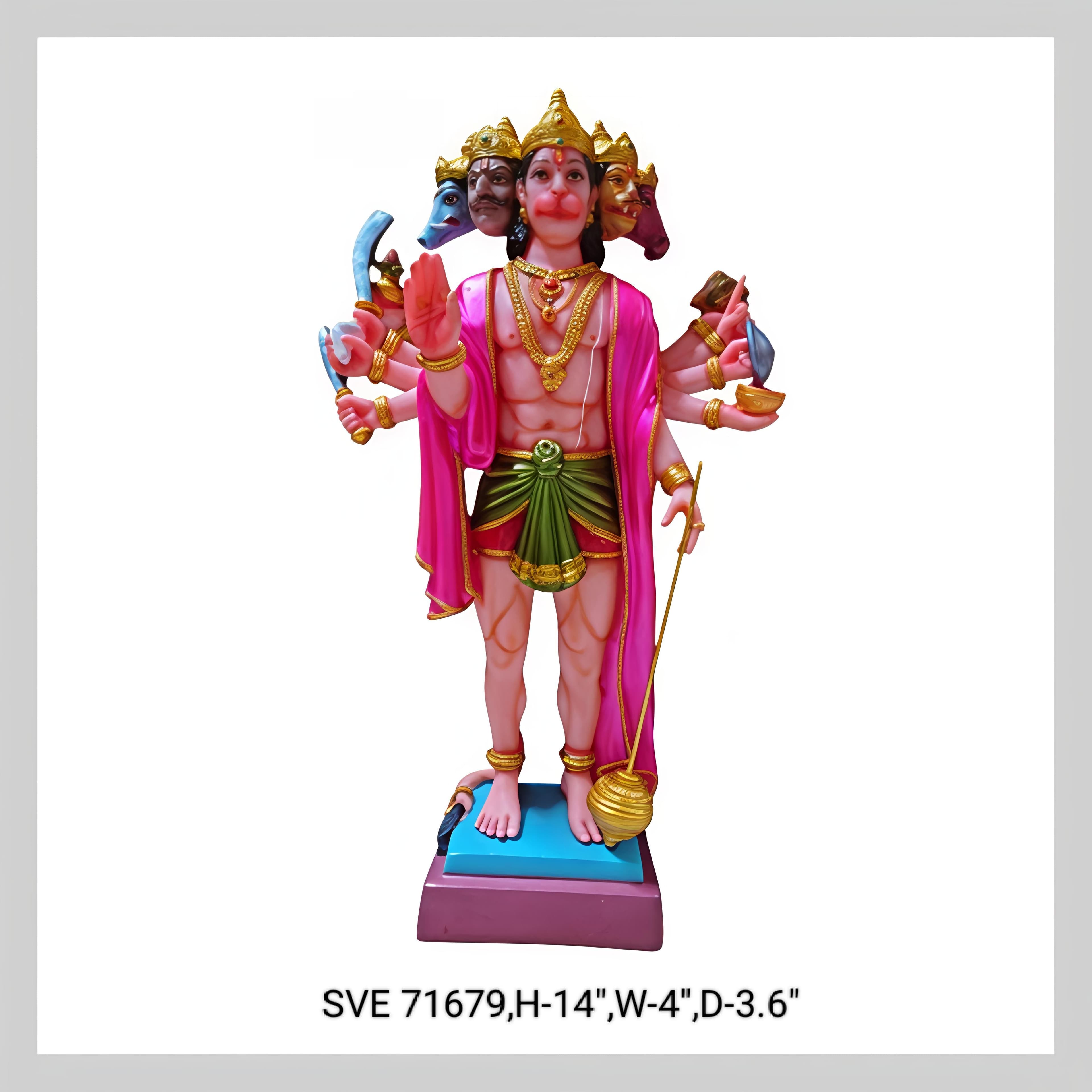 71679 Panchmukhi Stdg 16"