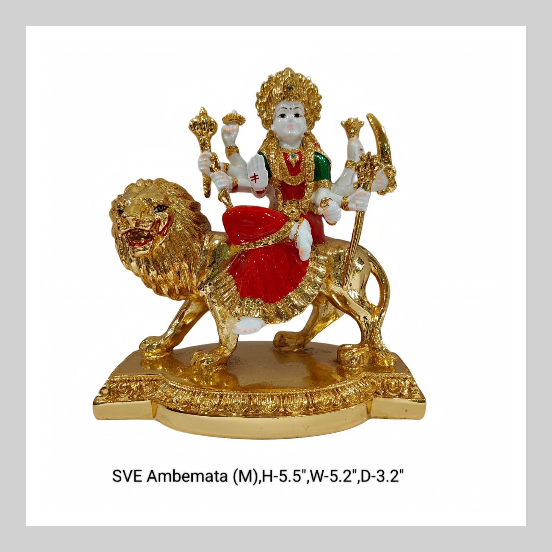 Sve Ambe Mata Medium Gold