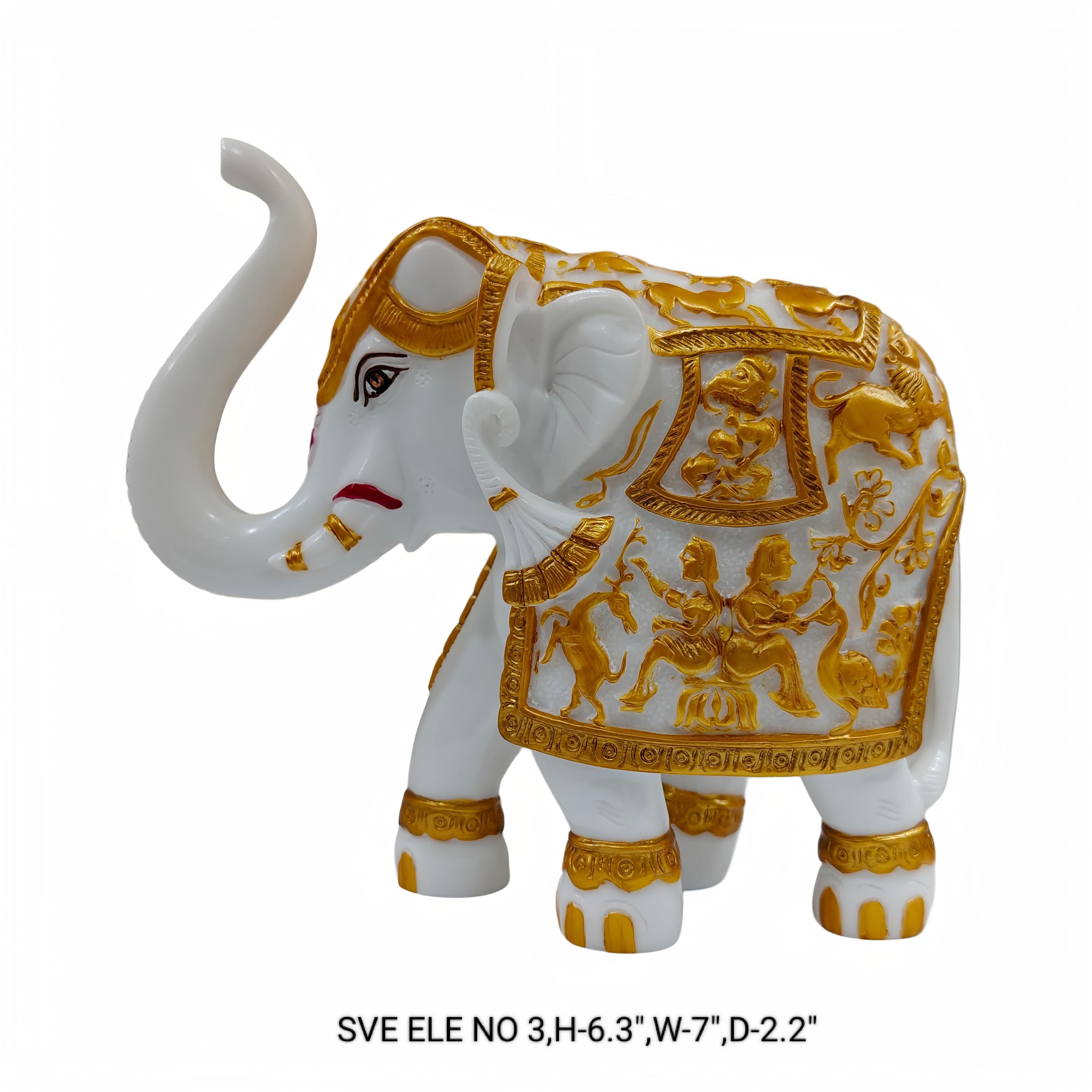 Ele No. 3 White Pair