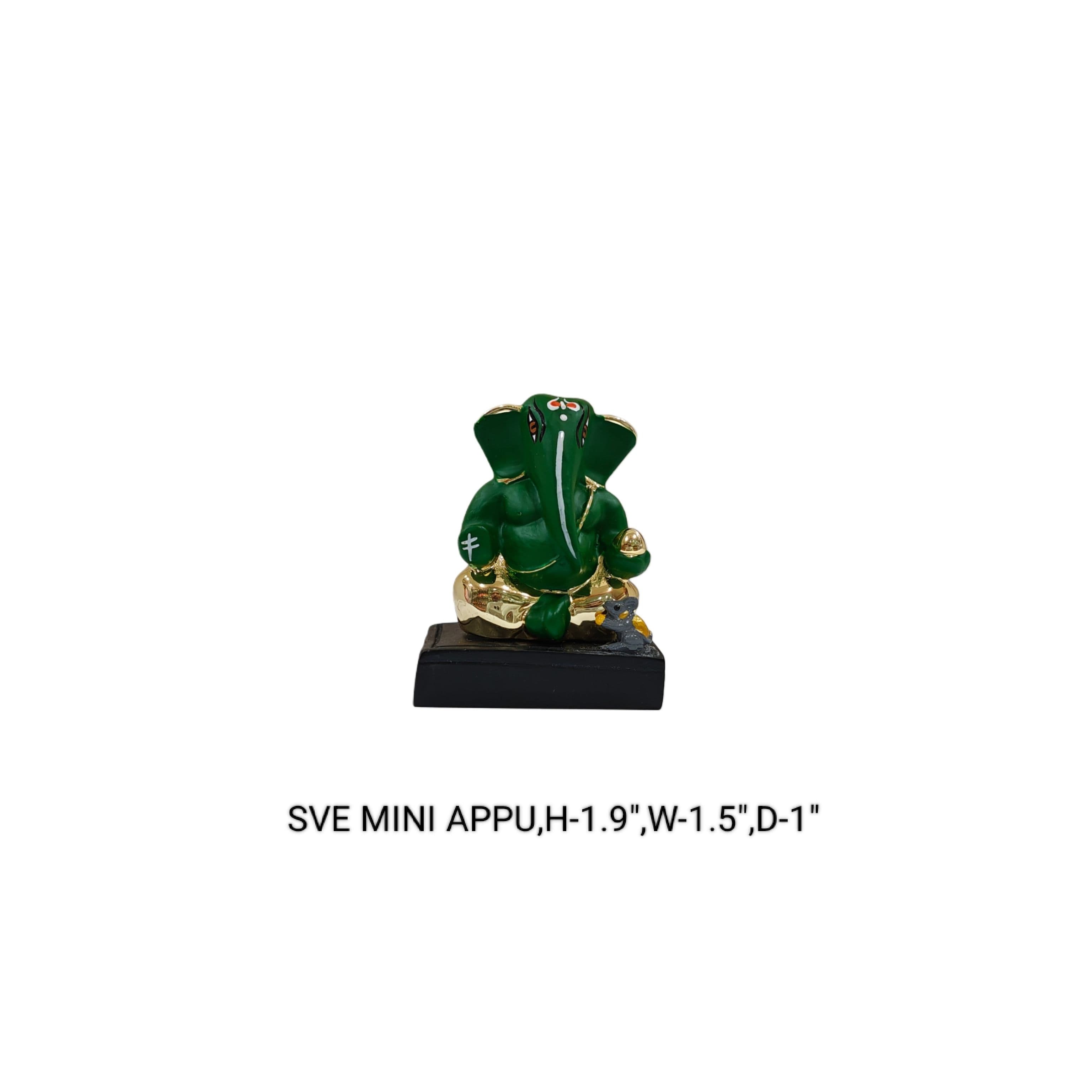 SVE Mini Appu Green With Base