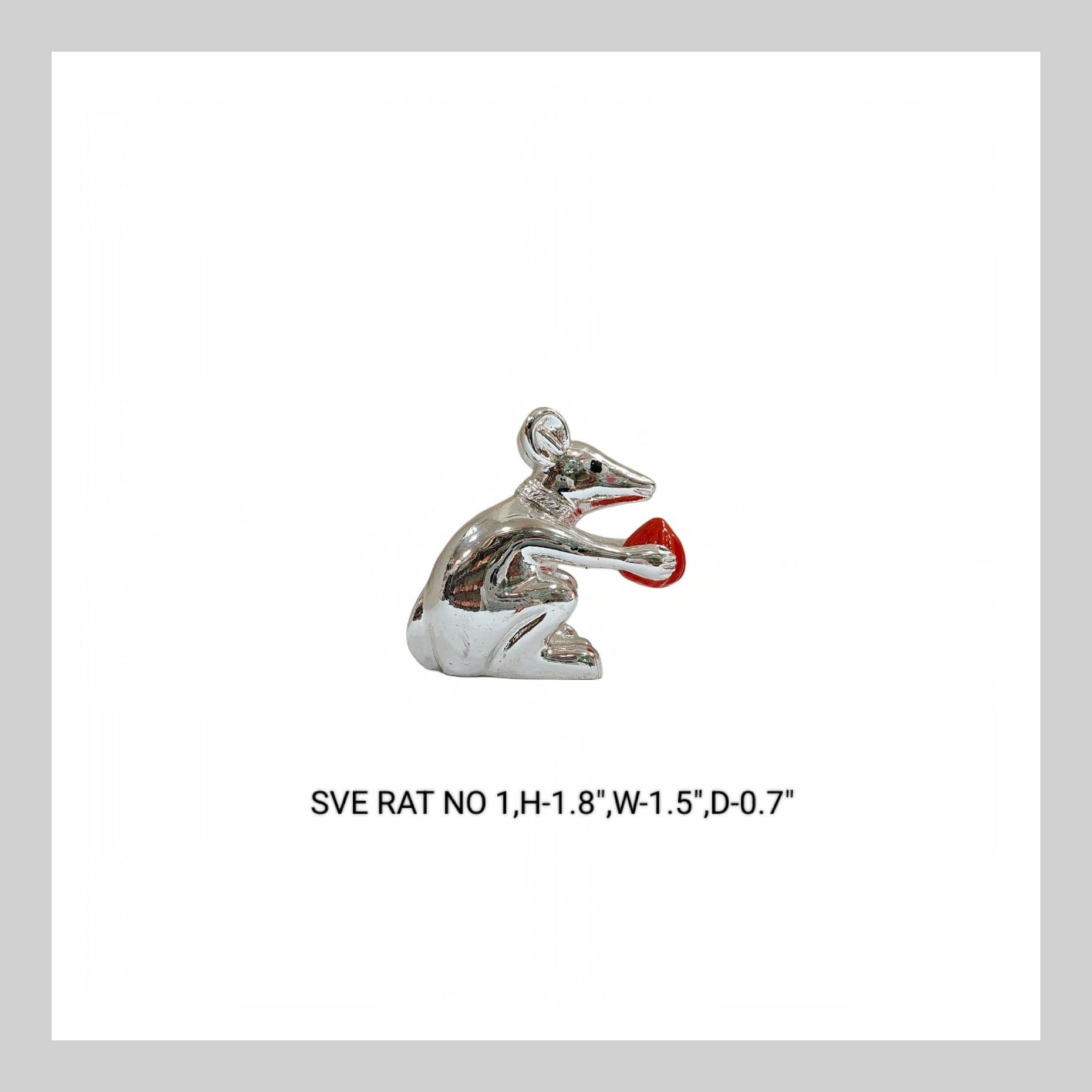 Sve Rat No 1 Silver  Plated