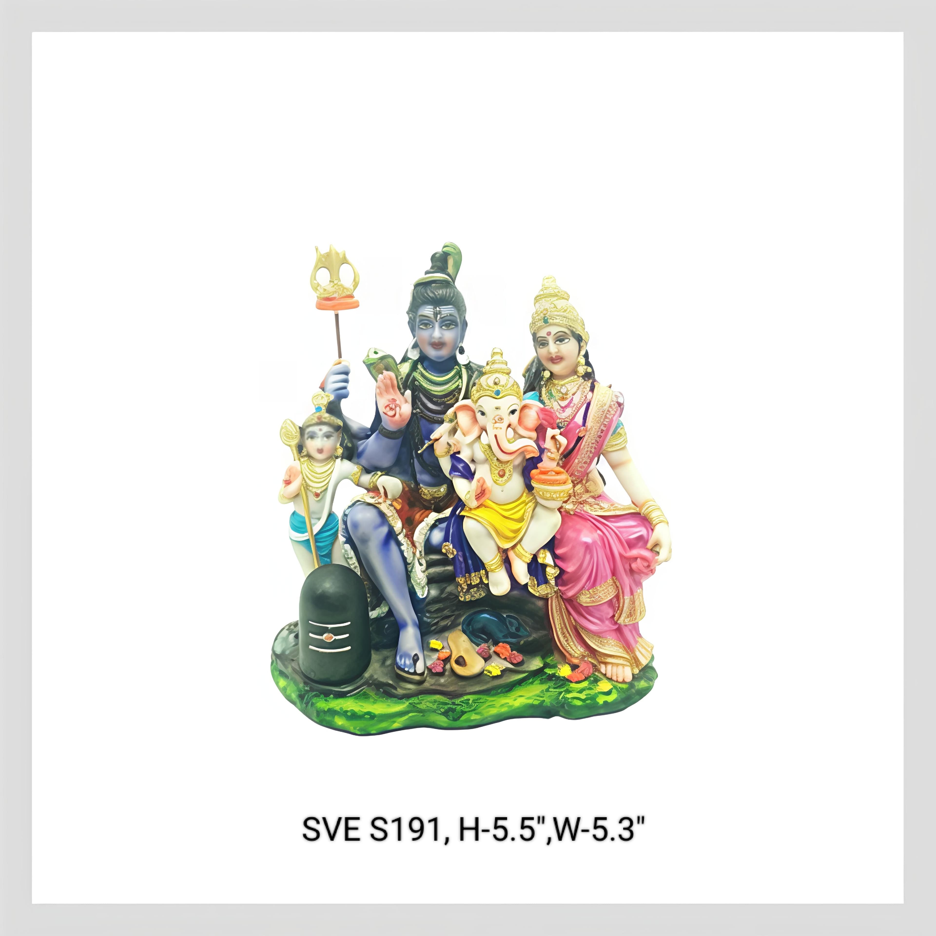S191 (71575) Shiv Family with Karthik