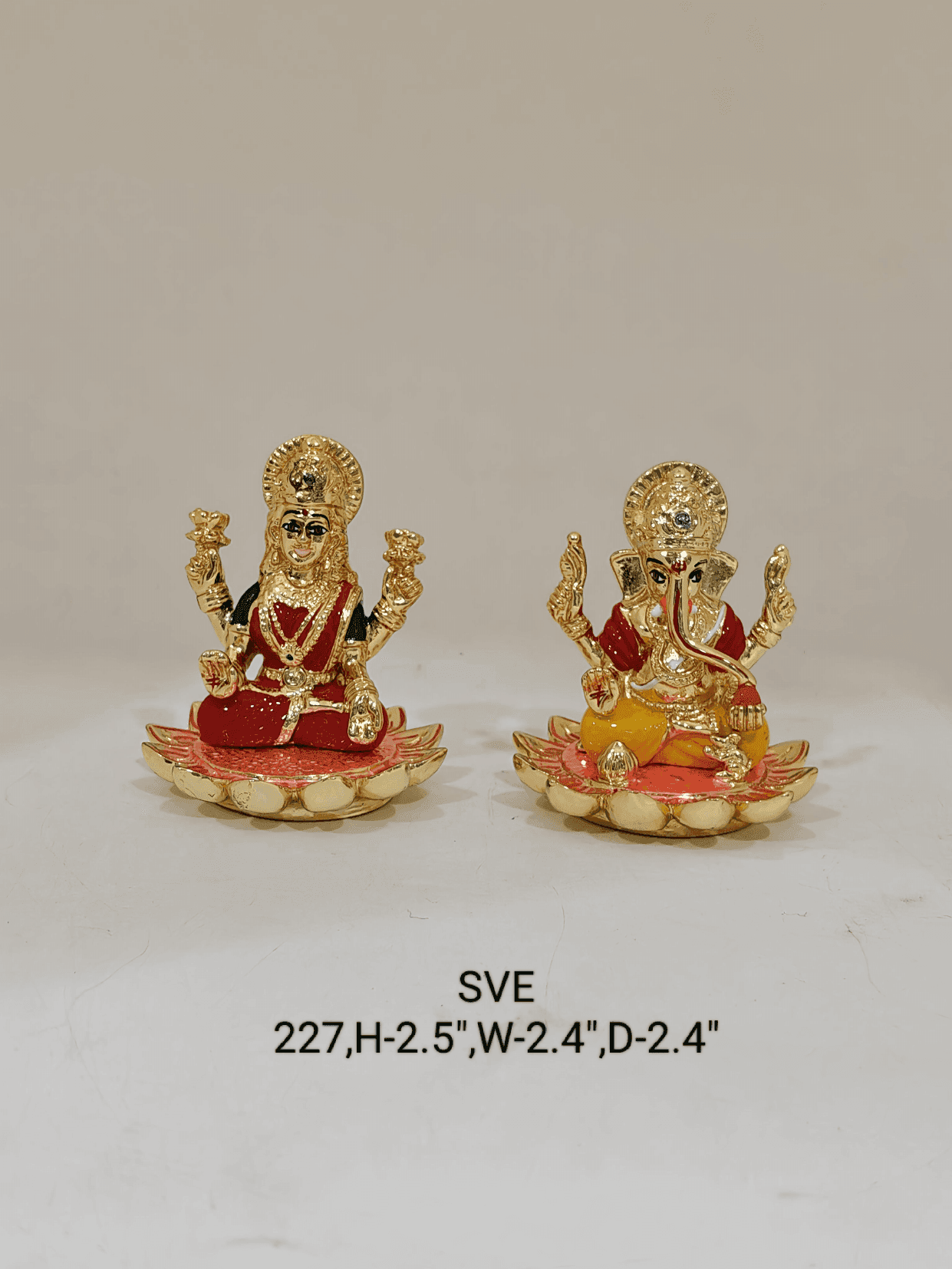 Sve 227 Skin Painting Laxmi Gold